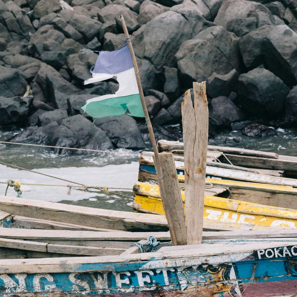 Flag Sierra Leone