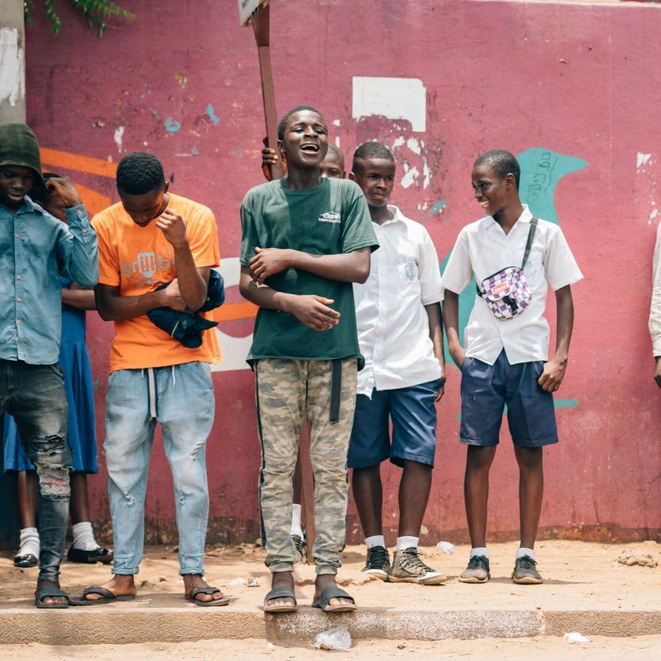 Kids in Sierra Leone